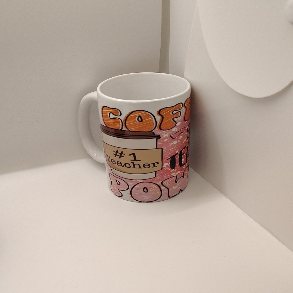 #1 Teacher Coffee 11oz Mug